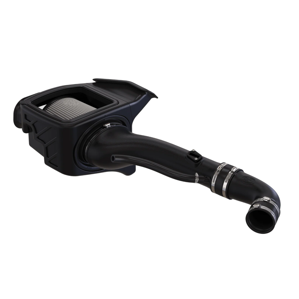 Dry Extendable Cold Air Intake for 2020-2025 Nissan Frontier 3.8L on a white background