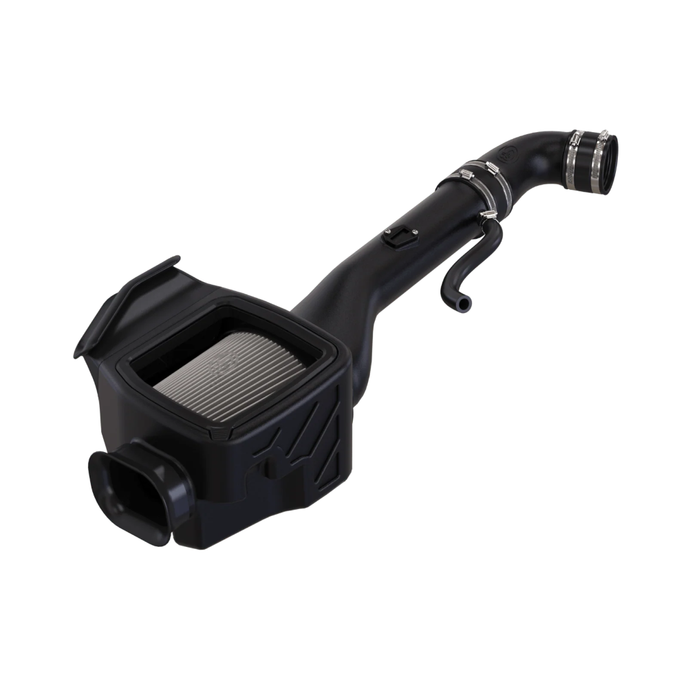 Dry Extendable Cold Air Intake For 2005-2019 Nissan Frontier, 2005-2012 Pathfinder, 2005-2015 Xterra 4.0L on a white background