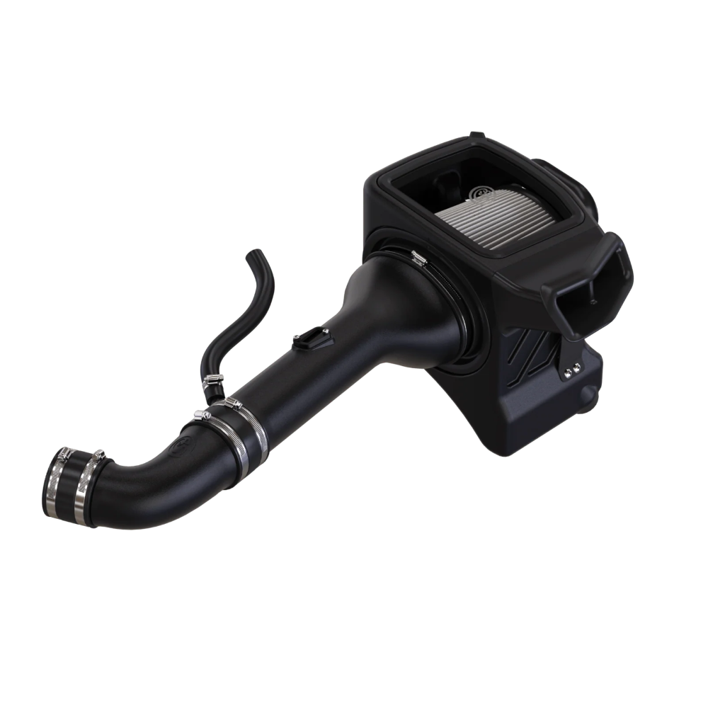 Dry Extendable Cold Air Intake For 2005-2019 Nissan Frontier, 2005-2012 Pathfinder, 2005-2015 Xterra 4.0L on a white background