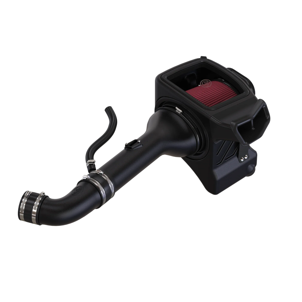 Cold Air Intake For 2005-2019 Nissan Frontier, 2005-2012 Pathfinder, 2005-2015 Xterra 4.0L on a white background
