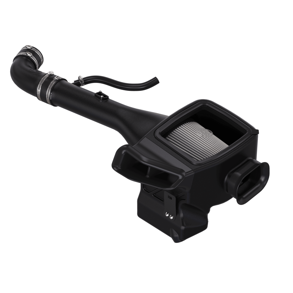 Dry Extendable Cold Air Intake For 2005-2019 Nissan Frontier, 2005-2012 Pathfinder, 2005-2015 Xterra 4.0L on a white background