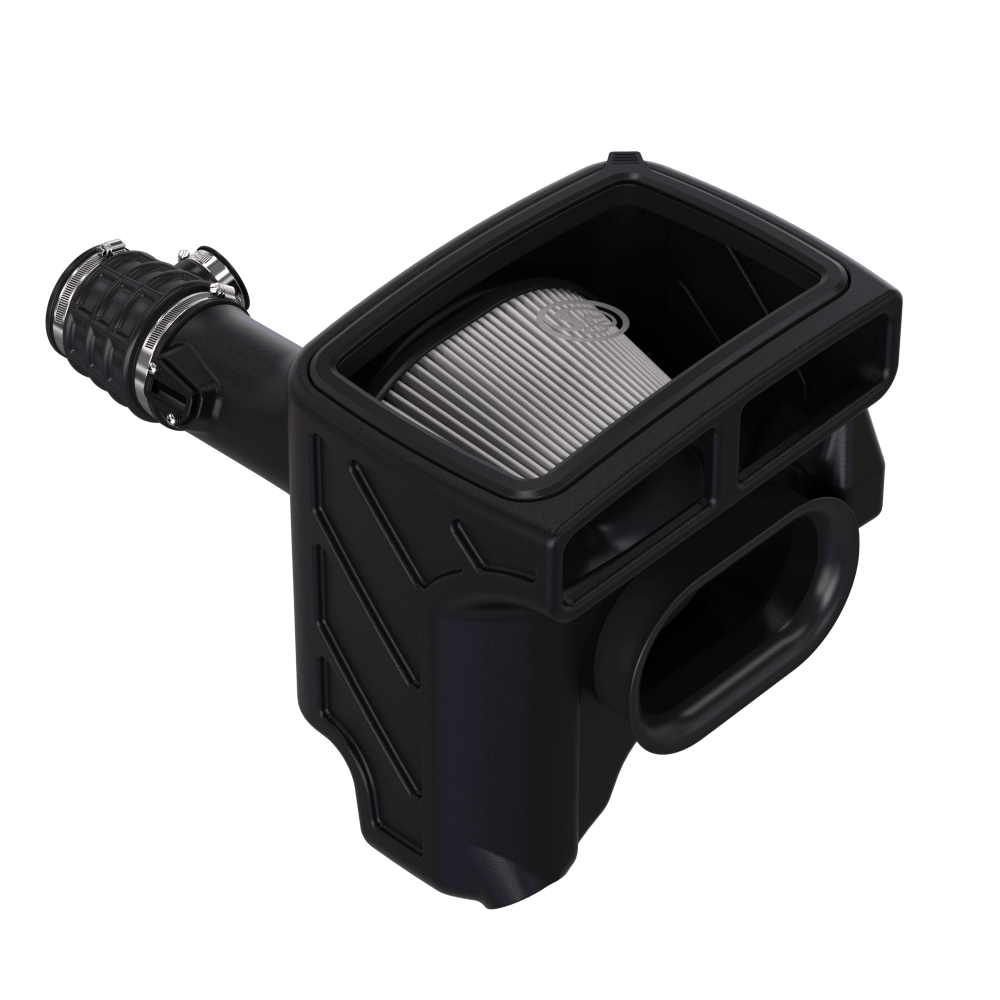 Dry Extendable Cold Air Intake for 2017-2024 Nissan Titan V8-5.6L on a white background