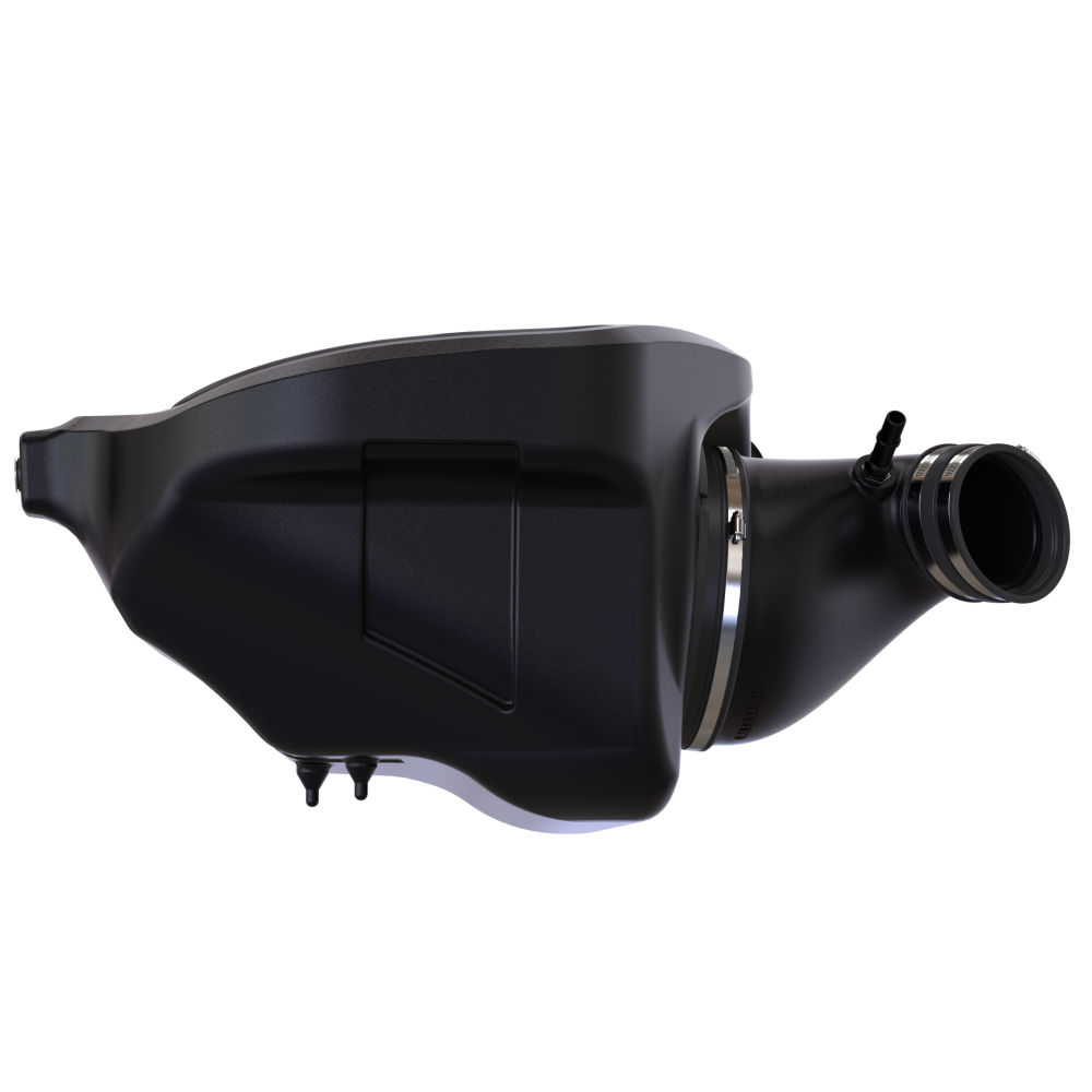 Cold Air Intake for the 2023-2025 Ford F-150 Raptor R with 3.8L Whipple Supercharger on a white background
