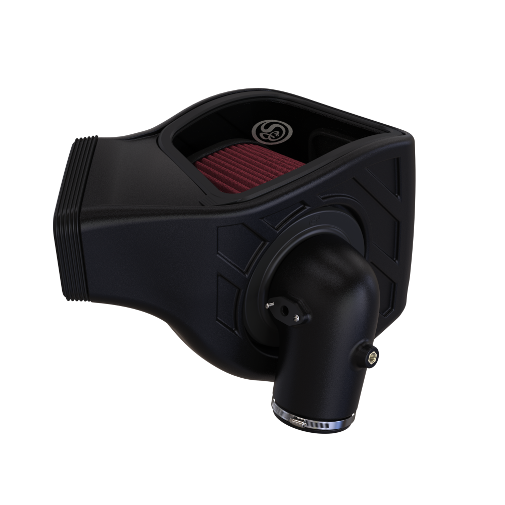 S&B Cold Air Intake for 2025 Dodge Ram Cummins 6.7L Diesel on a white background