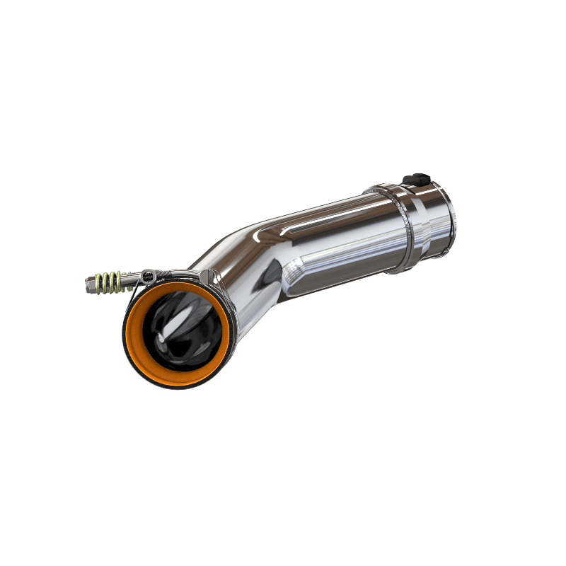 Hot Side Intercooler Pipe for 2016-2024 Ford Powerstroke 6.7L - S&B