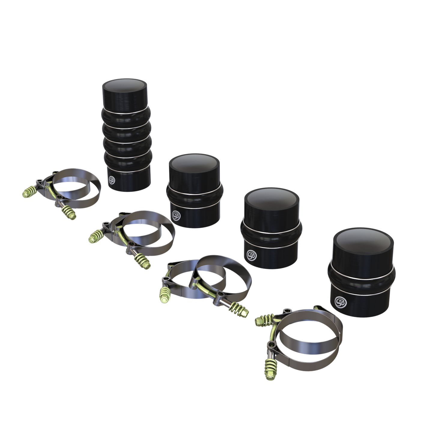 Hot and Cold Side Boot Kit for 2003-2007 Dodge Ram Cummins 5.9L