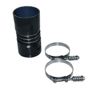 S&B 4" x 8" Intercooler Boot with Clamps
