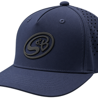 S&B Blue Performance Snapback Hat