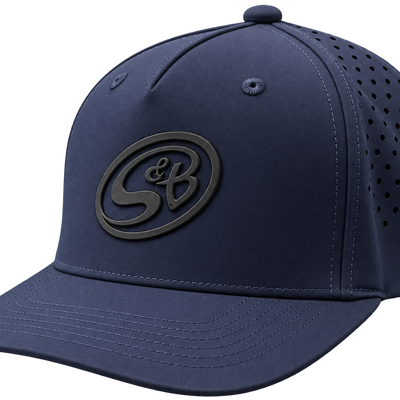 S&B Blue Performance Snapback Hat