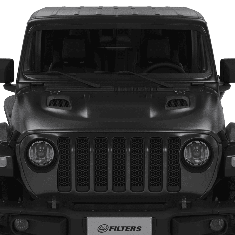 Air Hood Scoops For Jeep Wrangler Rubicon / Gladiator (Scoops ONLY) S&B