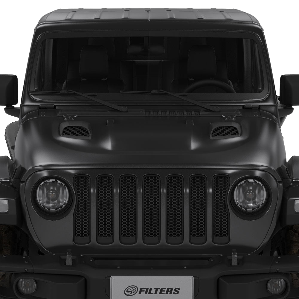  Air Hood Scoops For Jeep Wrangler Rubicon / Gladiator (Scoops ONLY)