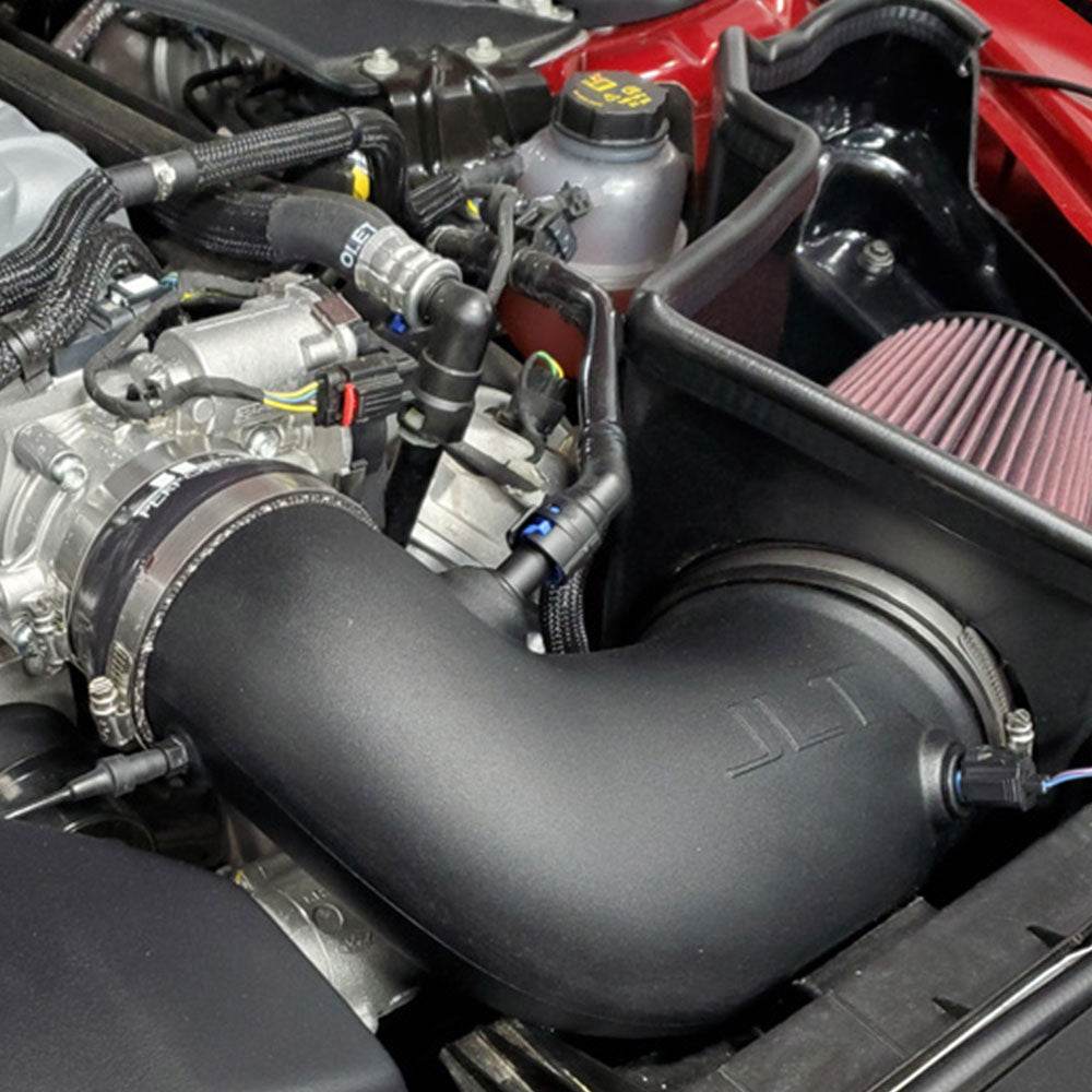 JLT Big Air Intake for 2020-2023 GT500 - S&B installed in the engine compartment of a vehicle
