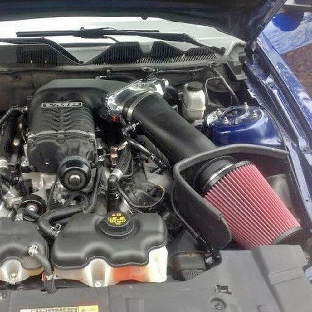 Large Air Intake Riser JLT Super Big Air Intake (2011-14 GT with Roush/Whipple/FRPP Superchar ...