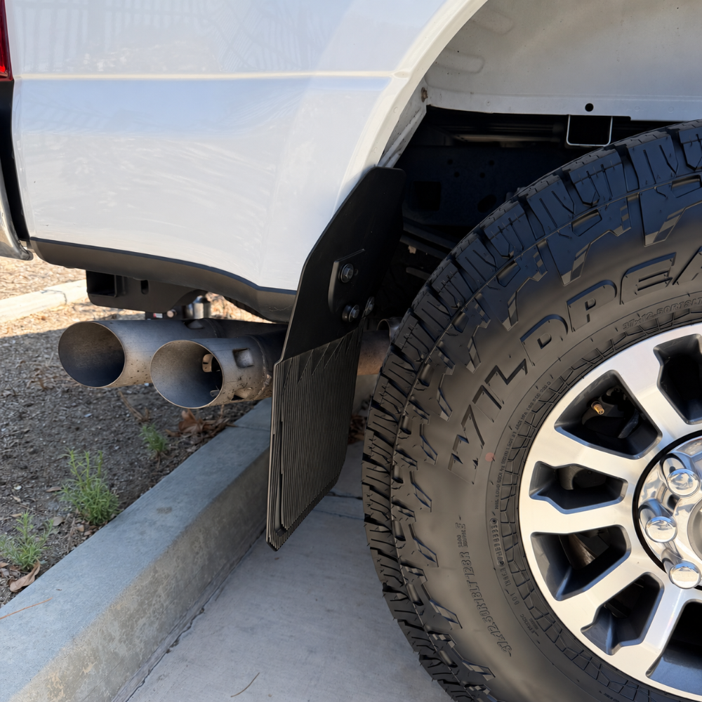 S&B Mud Flap Kit for 2017+ Ford Super Duty, Front & Rear
