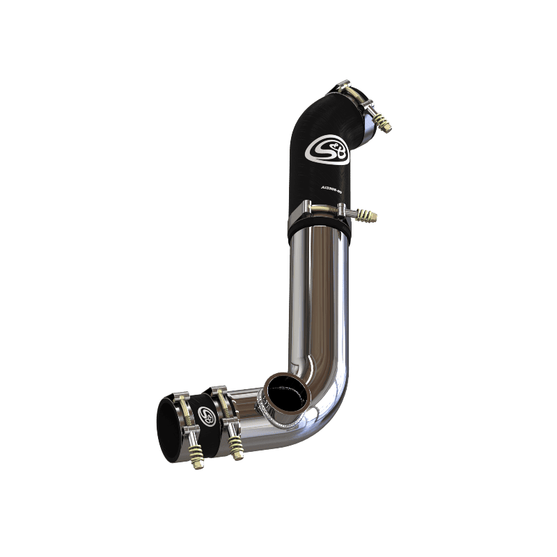 Cold Side Intercooler Pipe With Blowoff Valve Flange for Turbosmart Raceport for 2020-2024 Ford Explorer ST, Lincoln Aviator 3.0L - S&B