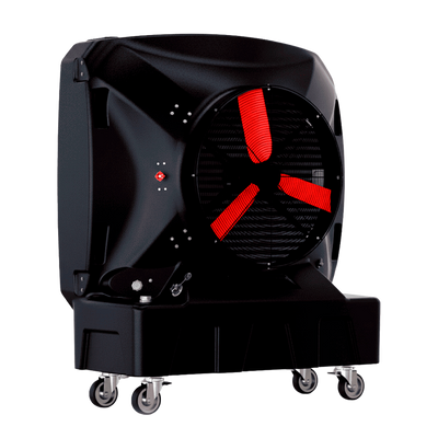 Industrial Evaporative Cooler - S&B Medium - Cools 4,000 Sq Ft - 65-Gal Tank - Portable