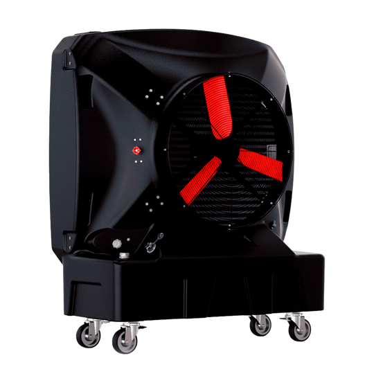 
  Industrial Evaporative Cooler - S&B Medium - Cools 4,000 Sq Ft - 65-Gal Tank - Portable
