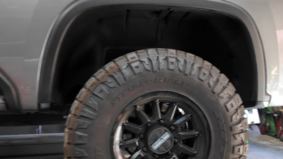 2020-2026 Chevrolet Silverado 2500/3500 FRONT & REAR FENDER FLARE CAPS