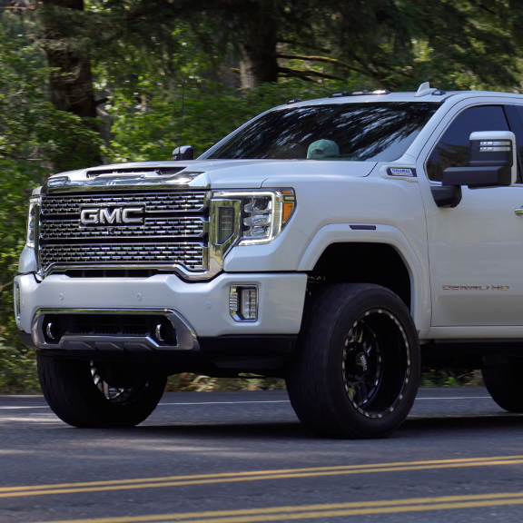  2020+ GM Sierra 2500/3500 Front & Rear Fender Flare Caps (No Cut)
