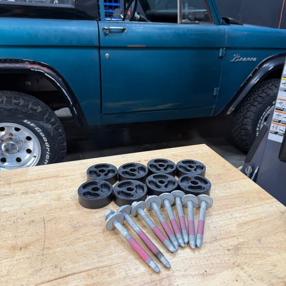  1" Body Lift Kit for 1966-1977 Ford Bronco
