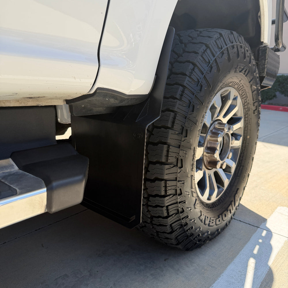 S&B Mud Flap Kit for 2017+ Ford Super Duty, Front & Rear