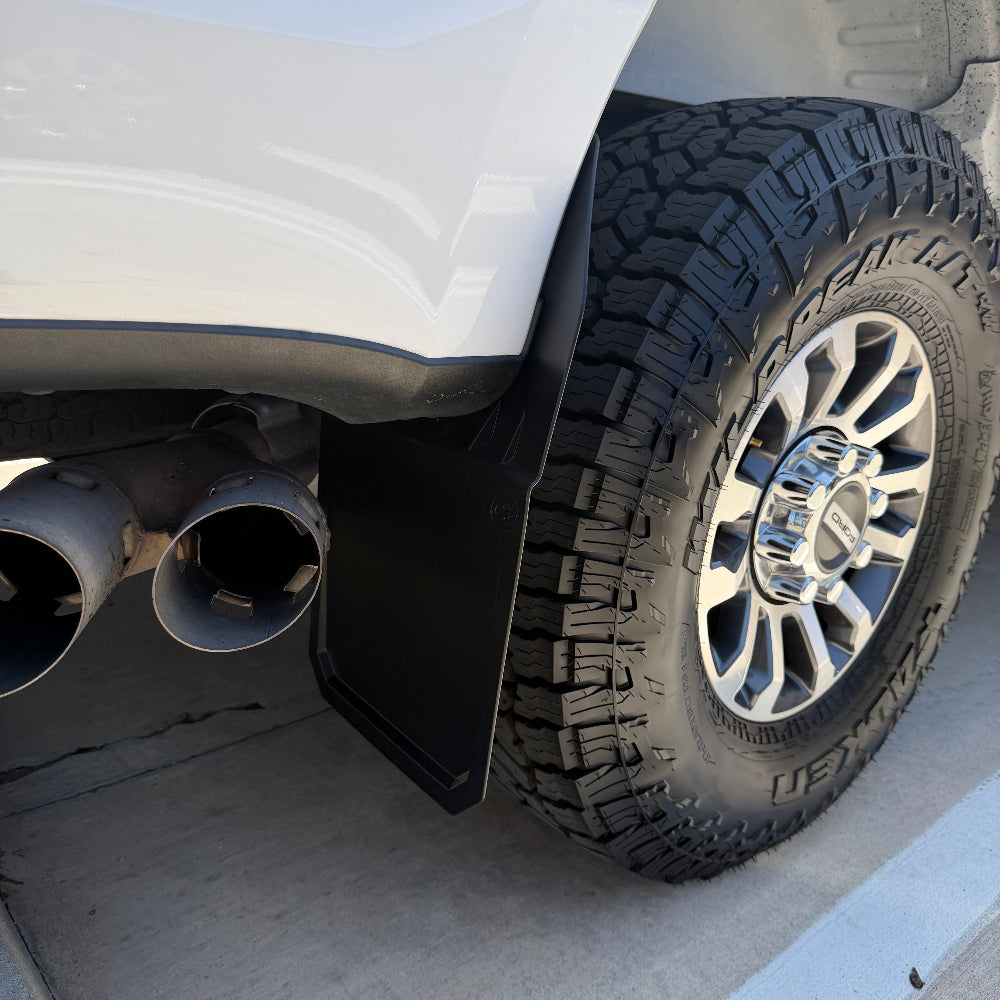 S&B Mud Flap Kit for 2017+ Ford Super Duty, Front & Rear