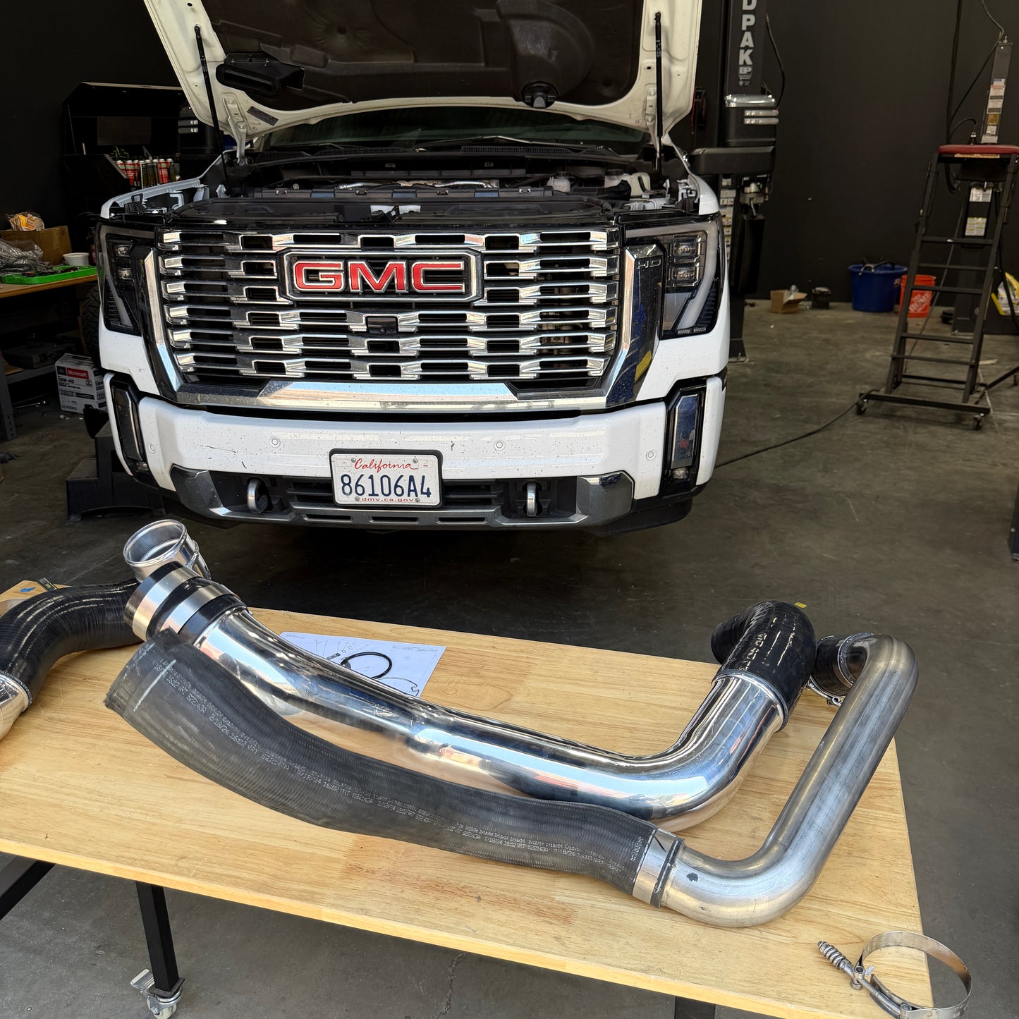 Cold and Hot Side Intercooler Pipe for 2020-2026 Silverado / Sierra Duramax L5P 6.6L