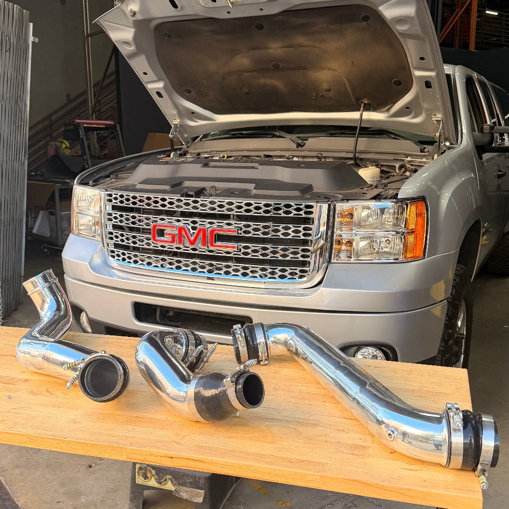 S&B Hot & Cold Side Intercooler Pipe for 2012-2016 Chevy Silverado 2500/3500 & GMC Sierra 2500/3500 Duramax 6.6L LML