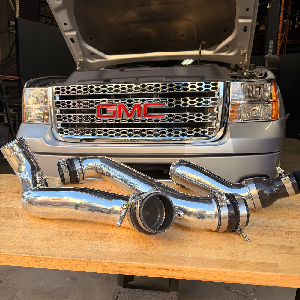 S&B Hot & Cold Side Intercooler Pipe for 2012-2016 Chevy Silverado 2500/3500 & GMC Sierra 2500/3500 Duramax 6.6L LML