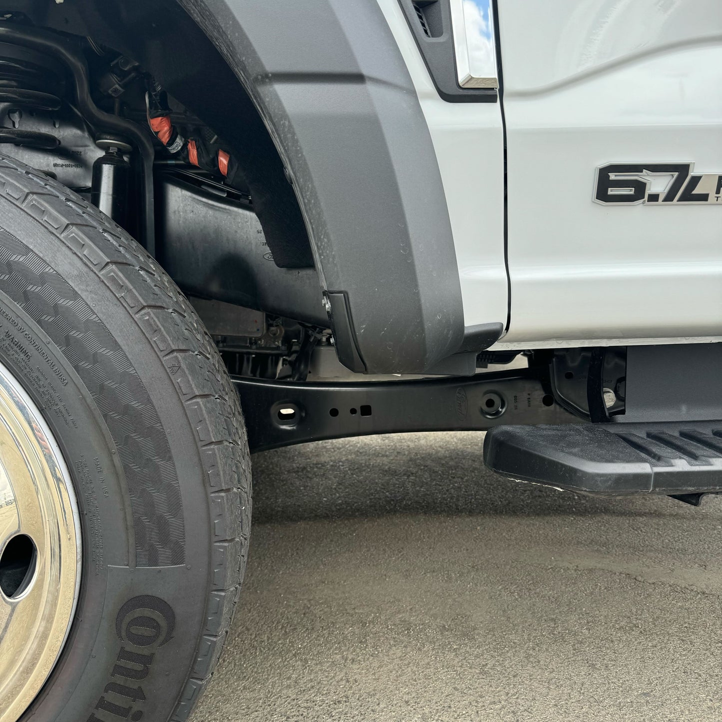MUD FLAP DELETE FOR 2017-2026 FORD F450
