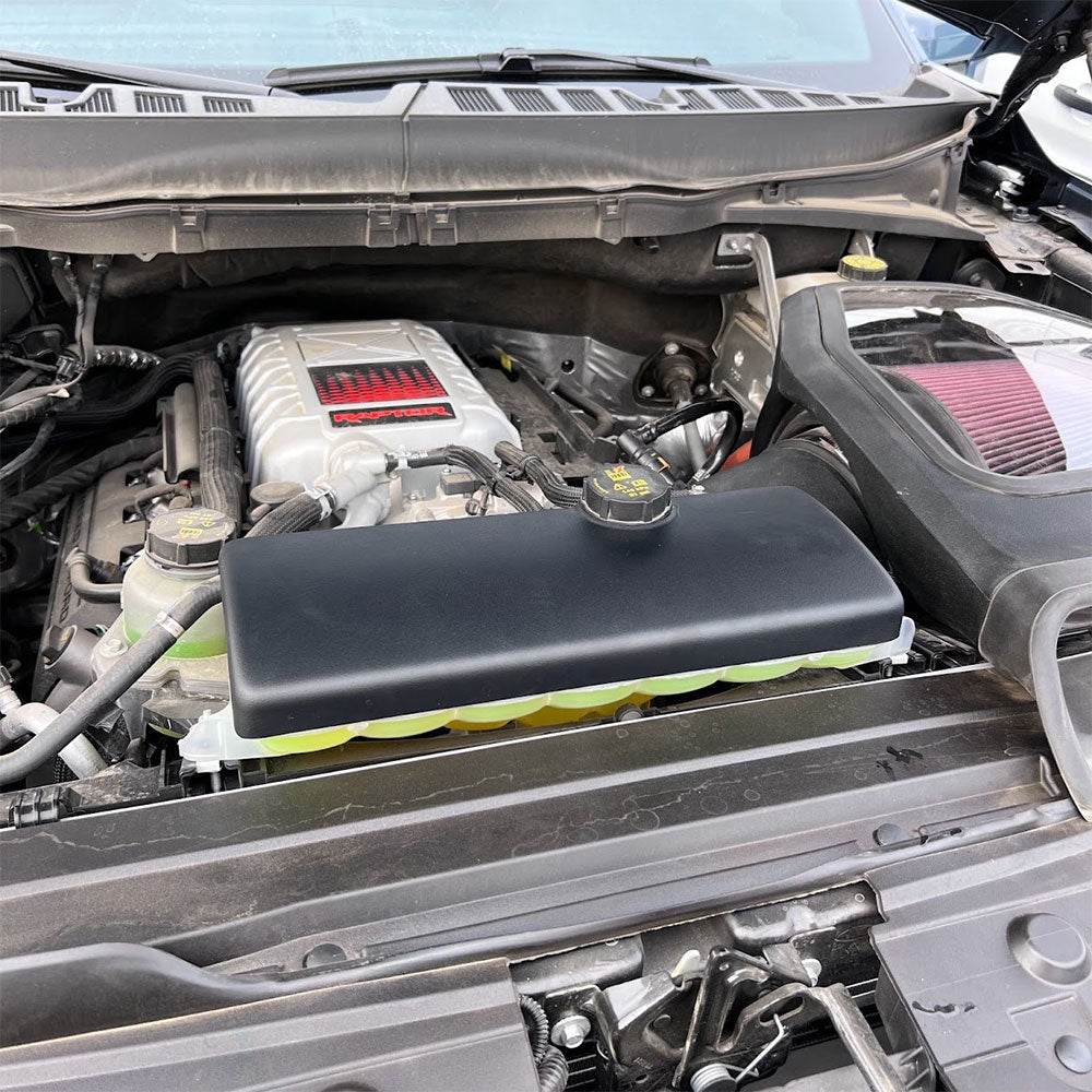 JLT Coolant Tank Cover for 2015-2025 F-150 & Raptor - S&B