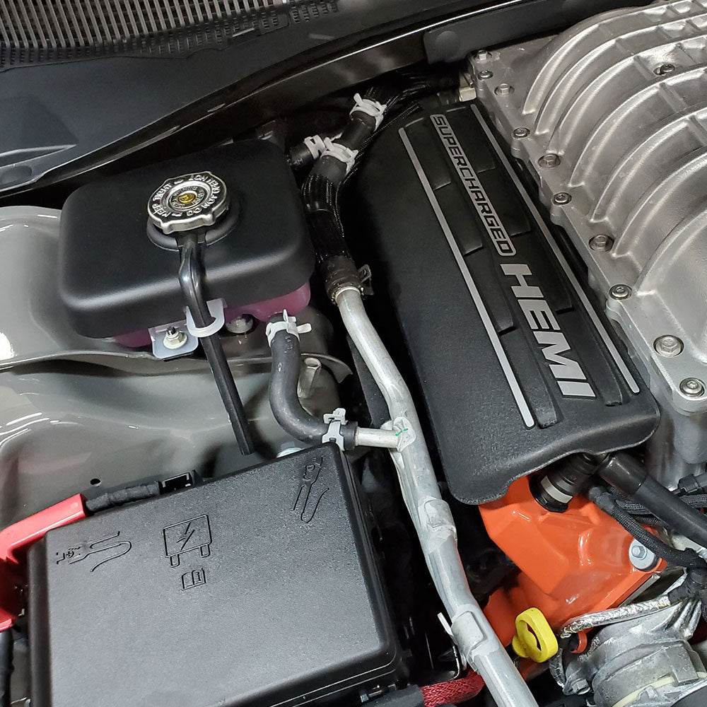 JLT Intercooler Tank Cover for 2015-2023 Hellcat Cars - S&B