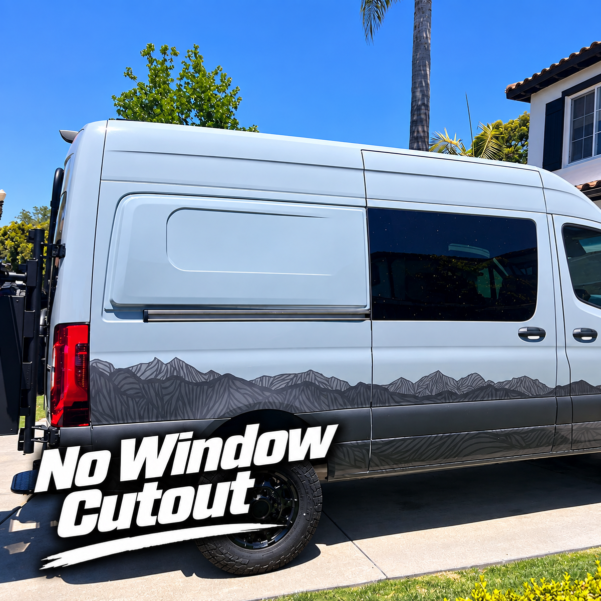 S&B Wideouts for Mercedes Sprinter 144" Vans (Driver & Passenger Side Set)