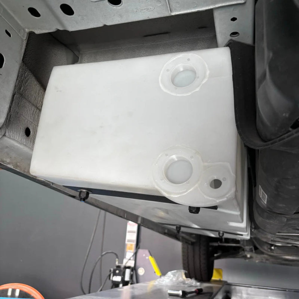 22 Gallon Drivers Side Undercarriage Fresh/Grey Water Tank for 2015-2026 Ford Transit 148" & 148" EXT