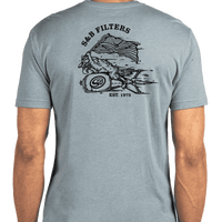 S&B Eagle Shirt - Stonewash Denim