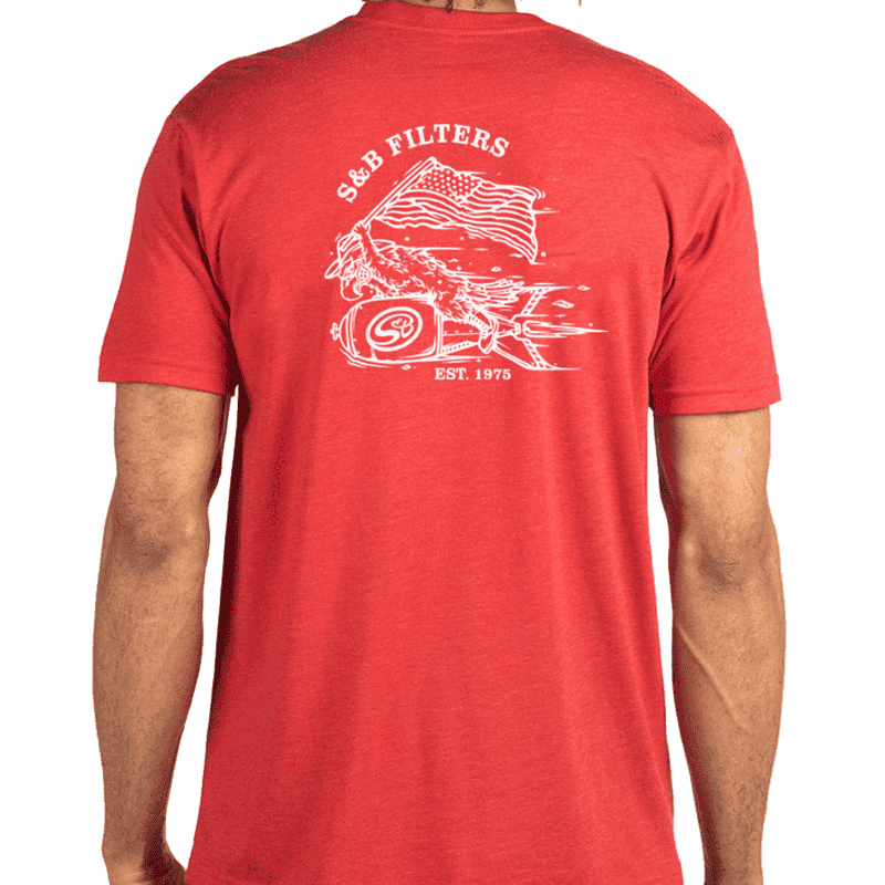 S&B Eagle Shirt - Vintage Red - S&B