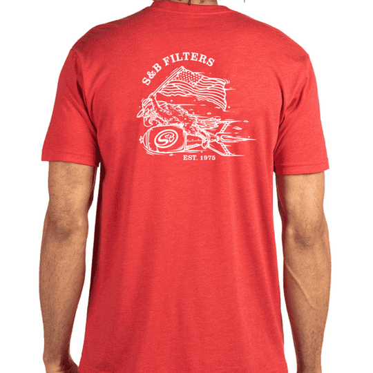 
  S&B Eagle Shirt - Vintage Red - S&B
