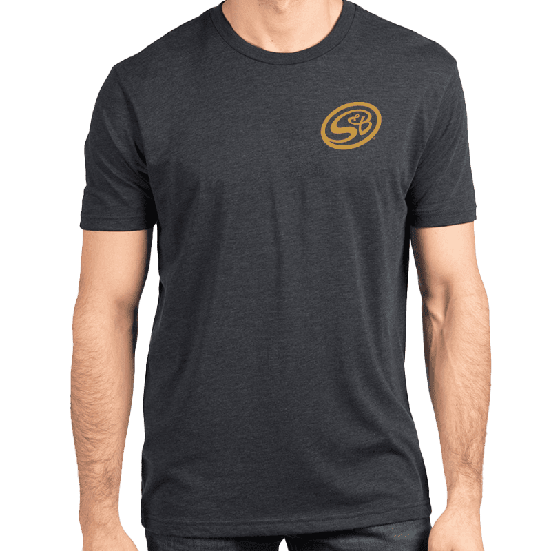 S&B Sales & Service Shirt - Black/Gold - S&B