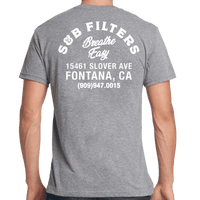 S&B Shop Shirt - Gray/White