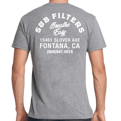 S&B Shop Shirt - Gray/White