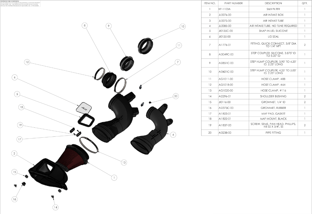 JLT Cold Air Intake for the 2014-2019 Chevrolet Corvette C7 6.2L