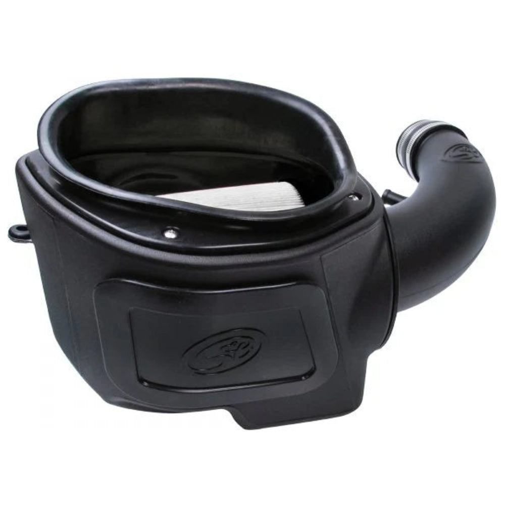 Dry Extendable Cold Air Intake for 2007-2011 Jeep Wrangler 3.8L on a white background