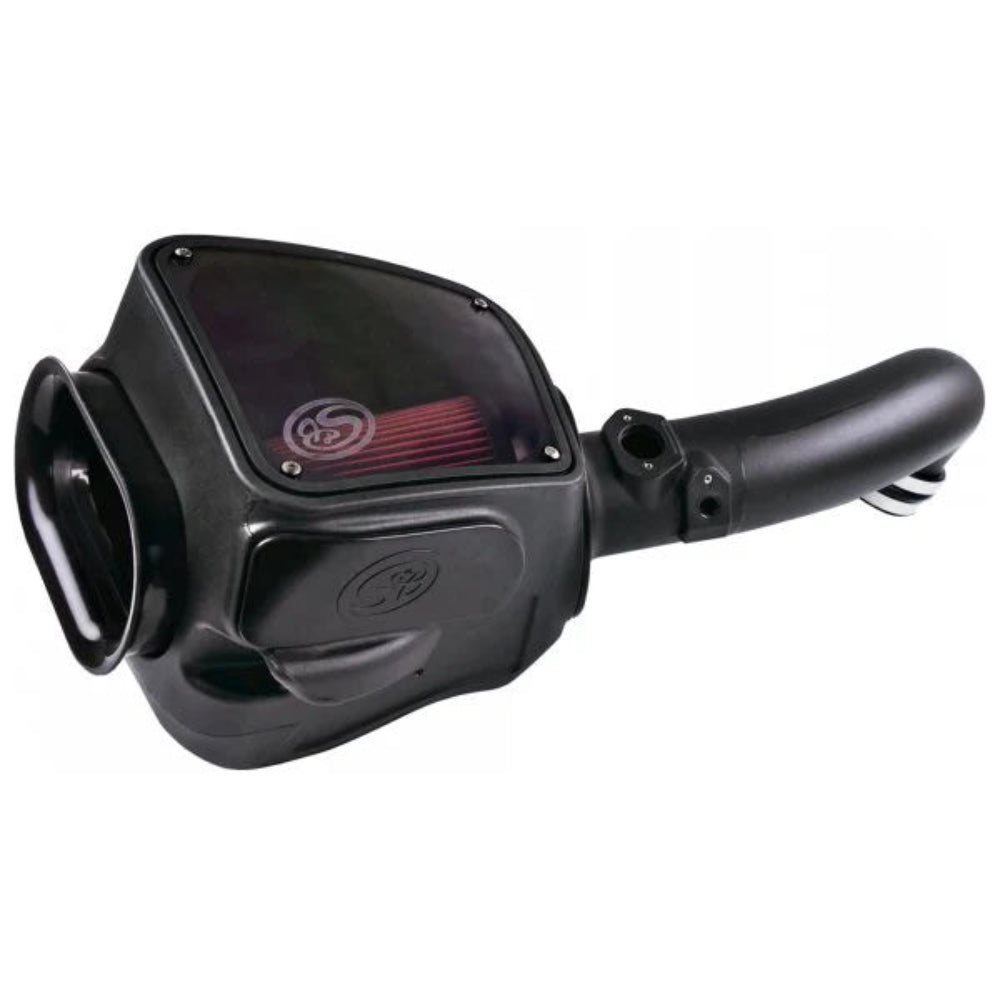 Cold Air Intake for 2016-2019 Nissan Titan XD 5.0L Cummins Diesel on a white background
