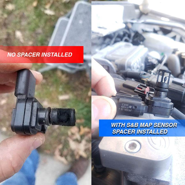 MAP Sensor Spacer Kit for 2020-2024 Ford Powerstroke 6.7L – S&B