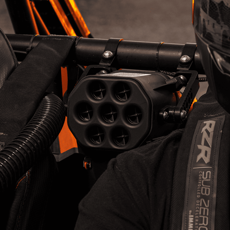 An SB Helmet Pumper With Particle Separator Technology installed