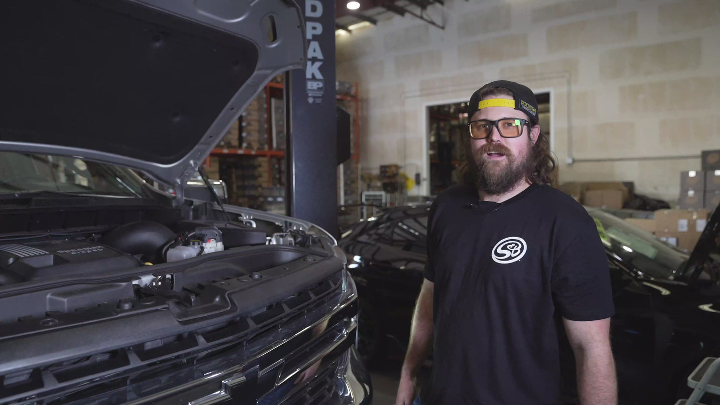 Cold Air Intake for 2020-2025 Silverado, Sierra 1500 / Tahoe, Yukon, Suburban, Escalade Duramax 3.0L