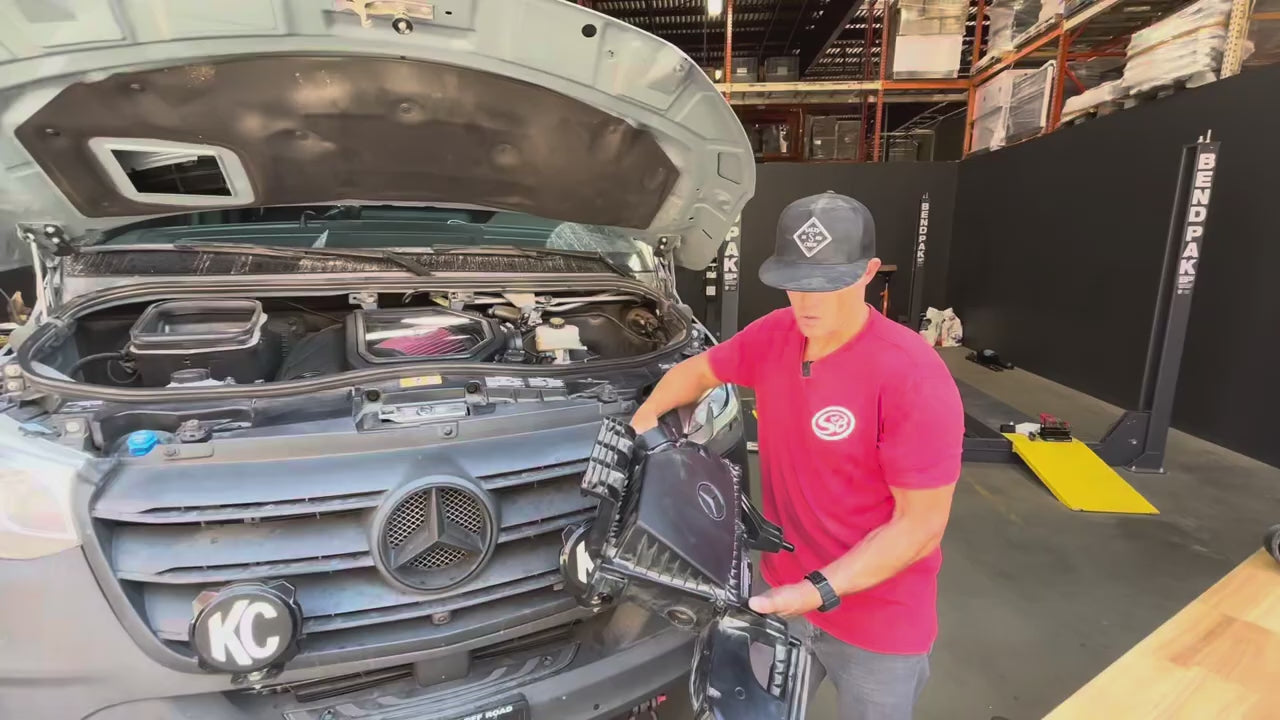 Cold Air Intake For 2023-2025 Mercedes Sprinter 2.0L, Diesel