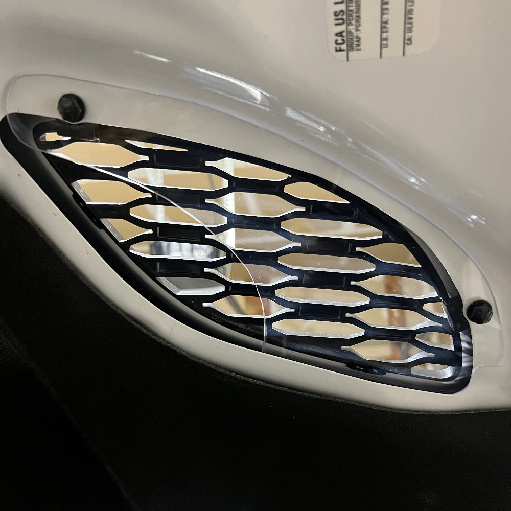 JLT Hood Vent Rain Shield for 2021 Durango Hellcat, 2019+ Durango