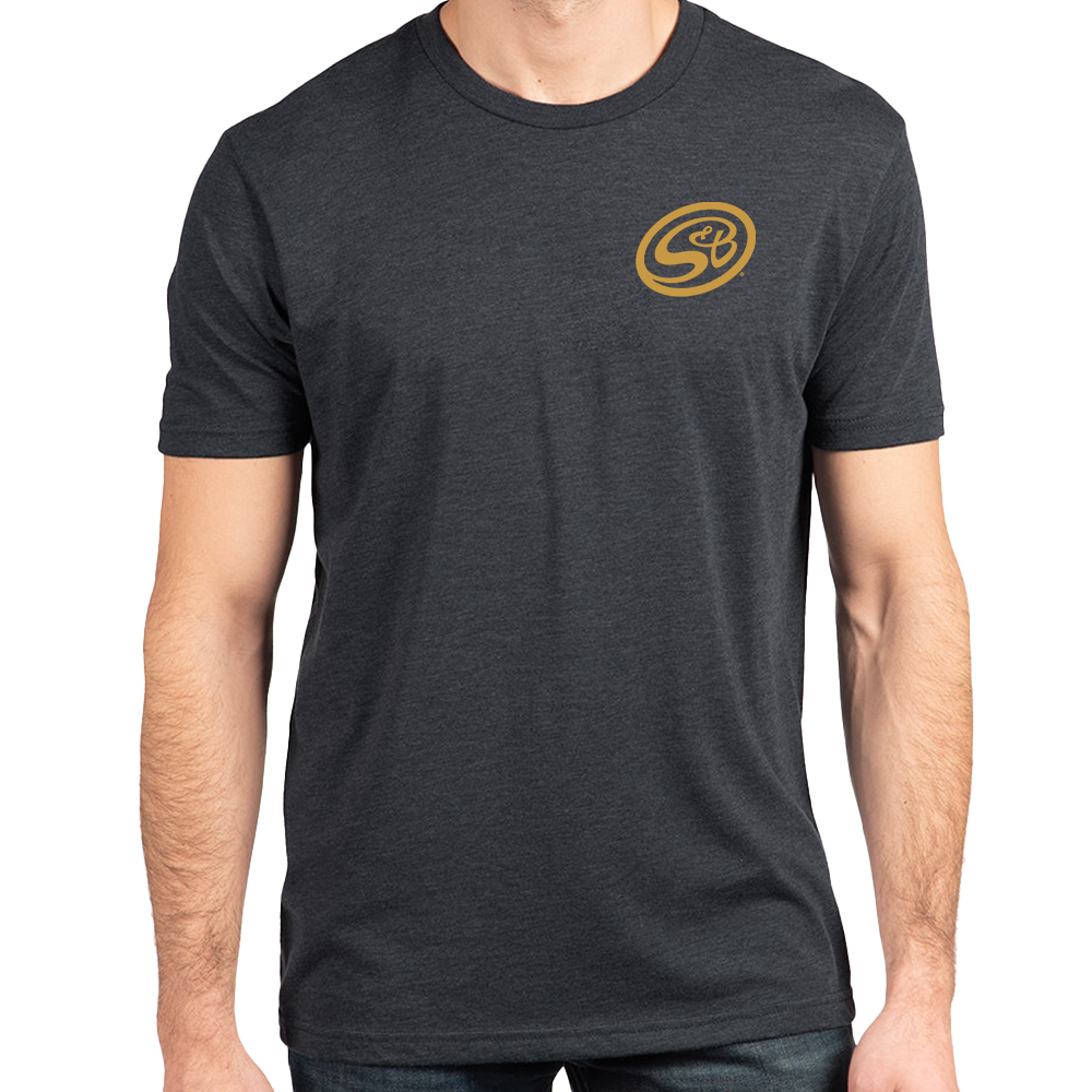 S&B Sales & Service Shirt - Black/Gold