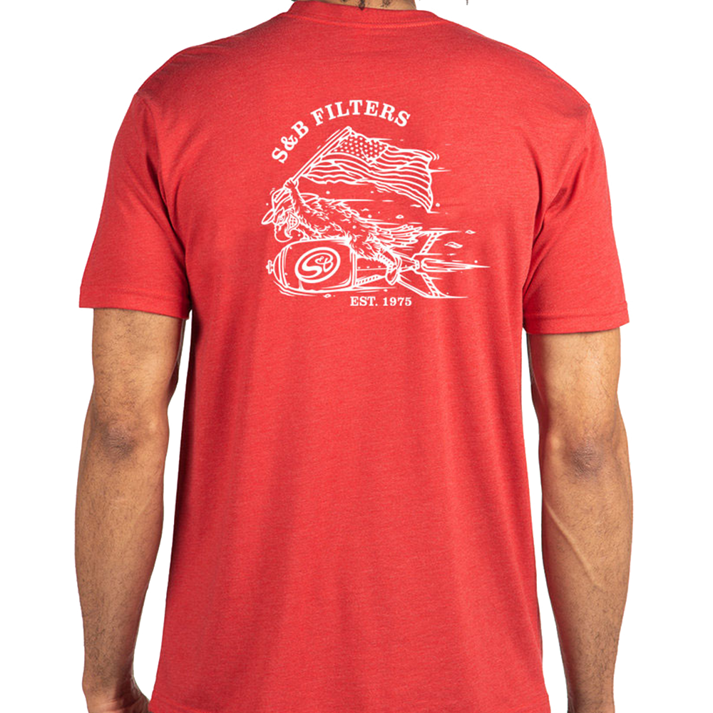 S&B Eagle Shirt - Vintage Red